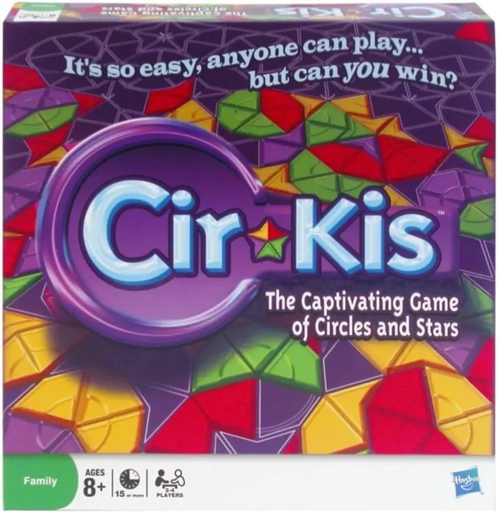 Hasbro CirKis Board Game Circles Stars Strategy NEW